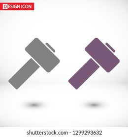 Hammer Vector icon