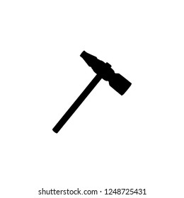 hammer vector icon. hammer sign on white background. hammer icon for web and app