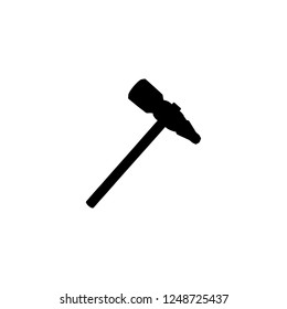 hammer vector icon. hammer sign on white background. hammer icon for web and app