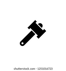 hammer vector icon. hammer sign on white background. hammer icon for web and app