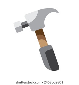 hammer vector icon, suitable for design industrial sign and symbol