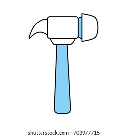  hammer  vector illustration