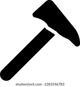 hammer vector illustration on a transparent background.Premium quality symbols.Glyphs vector icons for concept and graphic design.