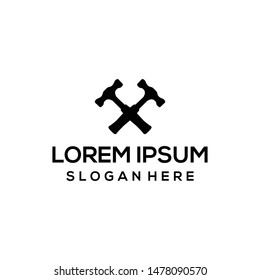 hammer vector logo graphic design