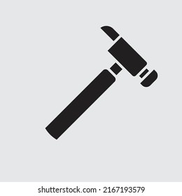 Hammer vector for website symbol icon presentation