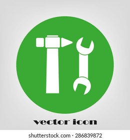 hammer and wrench