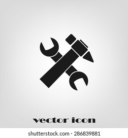 hammer and wrench