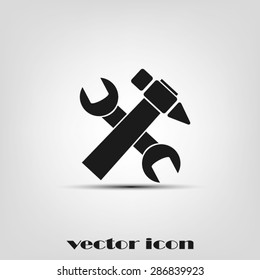 hammer and wrench
