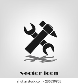 hammer and wrench
