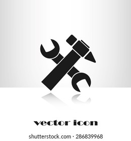 hammer and wrench