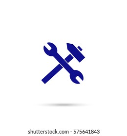 hammer wrench icon