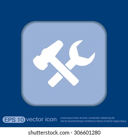 hammer and wrench, symbol settings.