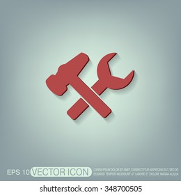 hammer and wrench, symbol settings.