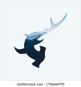 Download Hammerhead Shark Silhouette Images Stock Photos Vectors Shutterstock