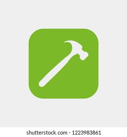 hammericon. Vector Illustration.