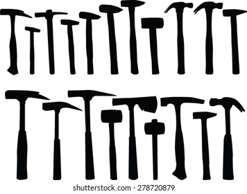 hammers collection - vector