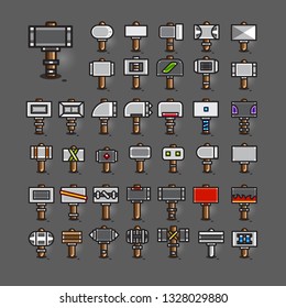 Hammers for creating video games. Set 1.	