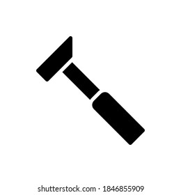 Hammers icon vector glyph style.
