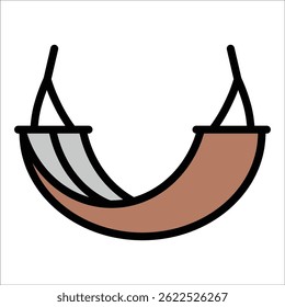 Hammock Icon Element For Design