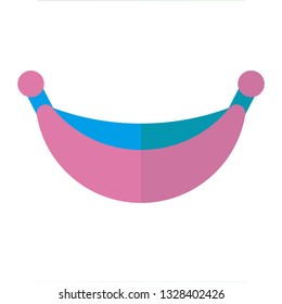 HAMMOCK icon flat style pink blue