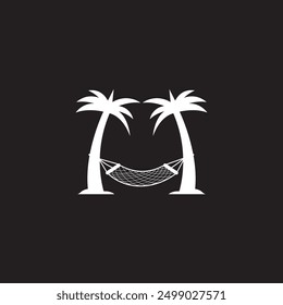 Hammock icon illustration element design