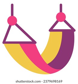 Hammock Icon illustration, for uiux, web, app, infographic, etc