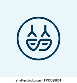 hammock icon isolated on white background. hammock icon thin line outline linear hammock symbol for logo, web, app
