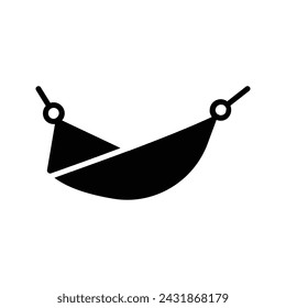 Hammock icon. sign for mobile concept and web design. vector illustration