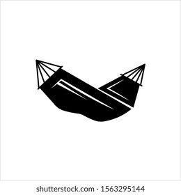 Hammock Icon, Hammock Vector Art Illustration