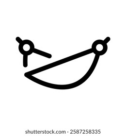 Hammock Icon Vector Symbol Design Illustration