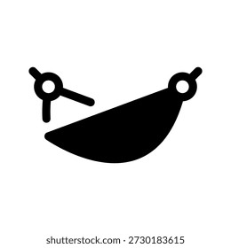 Hammock Icon Vector Symbol Design Illustration
