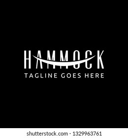 Hammock Logo design with smart lettering typography 