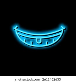 hammock for resting neon light sign vector. hammock for resting illustration