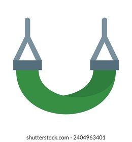 Icono De La Llanura De Vectores Hammock Para Uso Personal Y Comercial.
