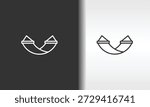 Hammock Vector, Icon Or Logo Sign Isolated Symbol Illustration