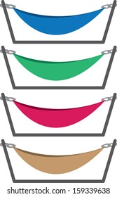 Hammocks with stand in different colors 