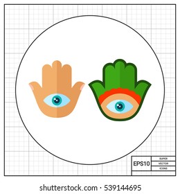 Hamsa Amulet Icon