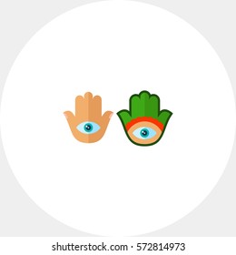 Hamsa Amulet Icon