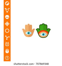 Hamsa Amulet Icon