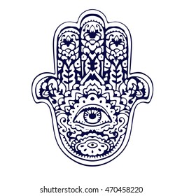 hamsa fatima hand drawn coloring book