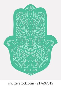 Hamsa hand.