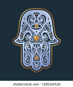 Hamsa or hand of Fatima.