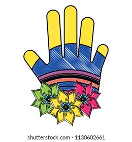Hamsa hand icon