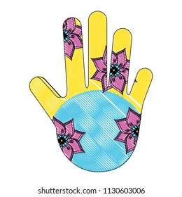 Hamsa hand icon