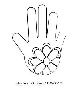 Hamsa hand icon