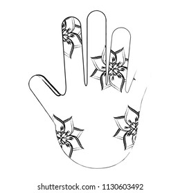 Hamsa hand icon