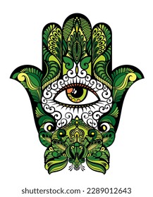 Hamsa illustration for your design