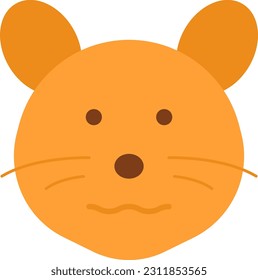 Hamster icon vector image. Suitable for mobile application web application and print media.