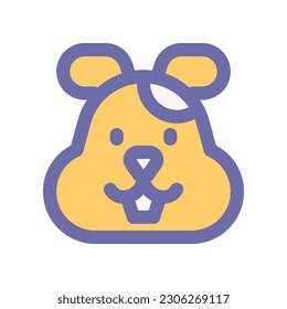 Hamster Icon für Ihr Website-Design, Logo, App, UI.
