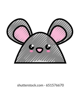 Hamster kawaii cartoon